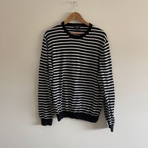 346 Brooks Brothers Supima Cotton Striped‎ Classic Fit Sweater Size XL